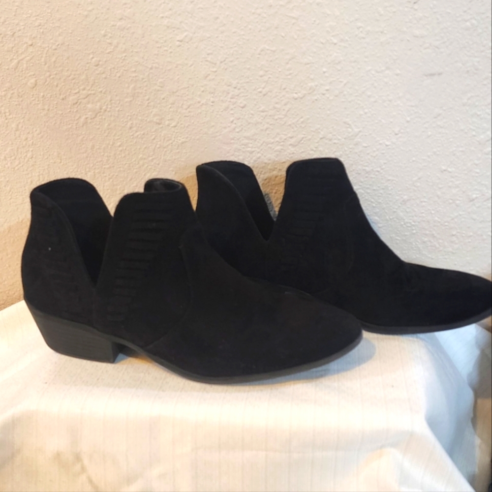 Black Suede Ankle Boots